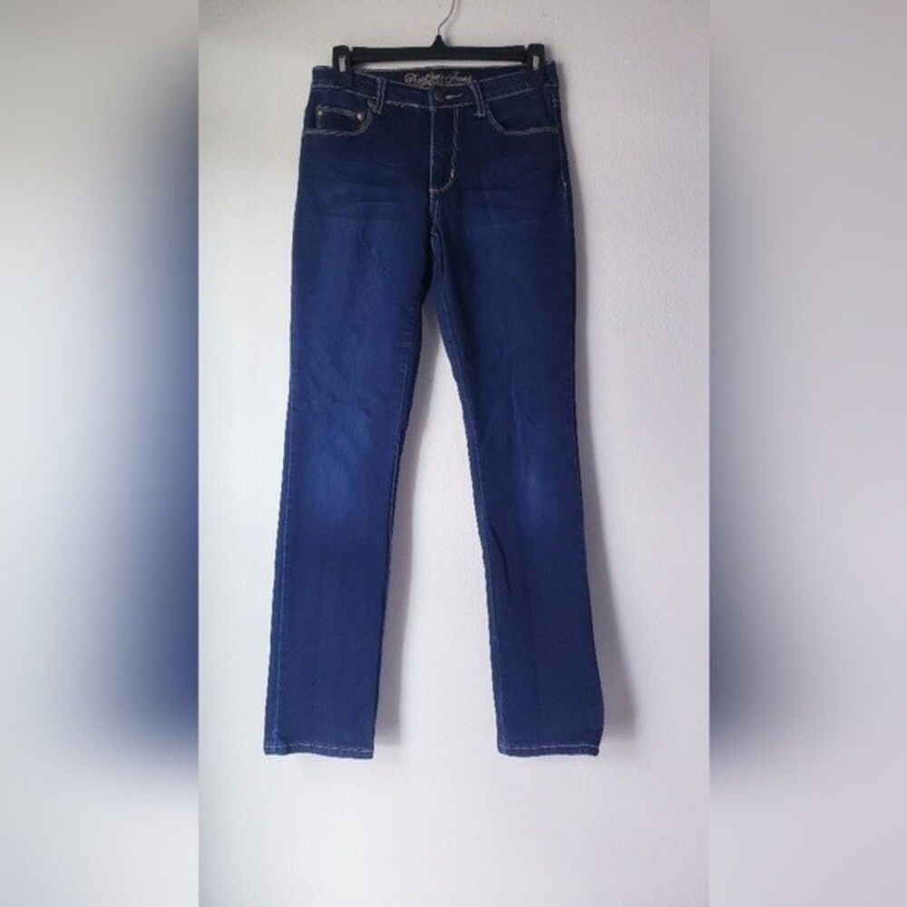 TRU Luxe Women Dark Wash Jeans Size 26/2 Skinny Style TY626S Topaz